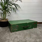 Vintage Wooden Carpenters Large Tool Chest Toolbox Storage Rustic Industrial Coffee Table