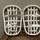 Vintage Rustic Snowshoes British Army Reclaimed Ski Winter Decor