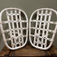 Vintage Rustic Snowshoes British Army Reclaimed Ski Winter Decor
