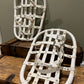 Vintage Rustic Snowshoes British Army Reclaimed Ski Winter Decor