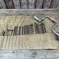 Vintage Retro P&B Hand Brace Drill & Canvas Tool Rool With Auger Drill Bits