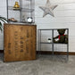 Industrial Wire Cube Shelf Locker Room Wall Shelving Rustic Metal Mesh Storage