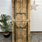 Vintage Folding Wooden Trestle Table Industrial Metal Legs Rustic Farmhouse Dining Desk Wedding Event