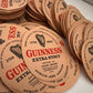 20x Unused Vintage Guinness Extra Stout Bottle Label 1959 Bottled by John Davies, Gainsborough