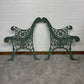 Vintage Cast Iron Lion Head Decorative Bench Leg Ends Reclaimed Home Garden Architectural Salvage