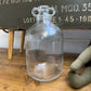 Vintage Glass Demi John Bottle Decorative Vase Wedding Display