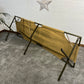 Vintage U.S Military Folding Canvas & Metal Cot Camp Bed Cable Cot 1924 Army