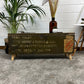 Vintage Wooden Ammo Box Side Table Rustic Storage Chest Industrial Trunk Home Coffee Table