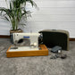 Vintage Jones Sapphire Model 57 Sewing Machine With Case Good Working Order