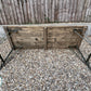 Rustic Wooden Folding Trestle Table Bench Set Farmhouse Home Dining Garden Reclaimed