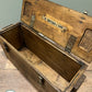 Wooden Ammo Box Vintage 1971 Rustic Storage Toy Chest Industrial Trunk Coffee Table