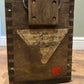 Wooden Ammo Box Vintage 1984 Rustic Storage Toy Chest Industrial Trunk Coffee Table