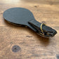 Rare Vintage Ambridge Cob Horse Brass Horseshoe With BBC Stamp On Leather