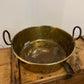 Antique Brass Jam Pan Bowl Vintage Steampunk Industrial Decorative Home