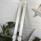 Vintage Army Military Skis Reclaimed Rustic Nordic Mountain Ski Display Wedding Decor