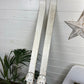 Vintage Army Military Skis 190cm Reclaimed Rustic Nordic Mountain Ski Display Wedding Decor