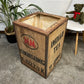 Vintage Wooden Tea Crate Side Table Chest Rustic Coffee Table Bedside Farmhouse