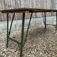 Rustic Wooden Folding Trestle Table Farmhouse Dining Reclaimed Ex Army Industrial Office Desk