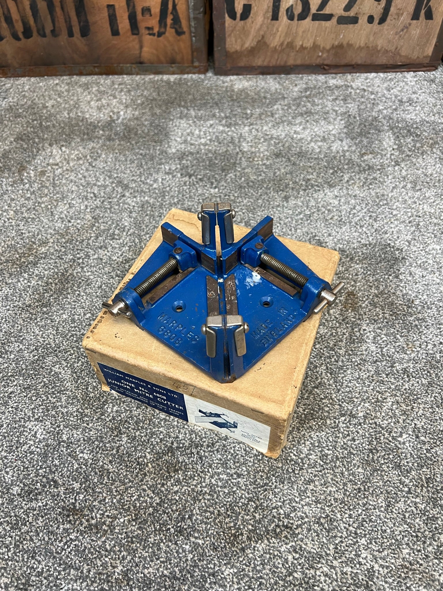 Vintage Marples No. 6808 Junior Mitre and Frame Corner Clamp – Rust Hut