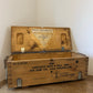 Vintage Military Wooden Ammo Box Army Rustic Industrial Home Storage Small Box
