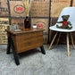 Rustic Vintage Side Table Seat Toolbox Vintage Tool Farmhouse Decor Coffee Table Storage