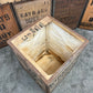 Vintage Tea Crate Wooden Side Table Chest Rustic Coffee Table Farmhouse Decor Prop