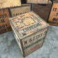 Vintage Tea Crate Wooden Side Table Chest Rustic Coffee Table Farmhouse Decor Prop