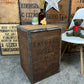Vintage Wooden Indonesia Tea Chest Side Table Rustic Coffee Table Home Display Decor