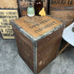 Vintage Wooden Indonesia Tea Chest Side Table Rustic Coffee Table Home Display Decor