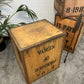 Vintage Tea Crate Wooden Chest Bedroom Table Coffee Shop Bar Prop Decor Farmhouse Side Table