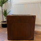 Vintage Square Steamer Trunk Coffee Side Table Original Travel Storage Trunk