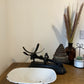 Vintage Cast Iron Weighing Scales Kitchen Grocery or Market Scales Rustic Farmhouse