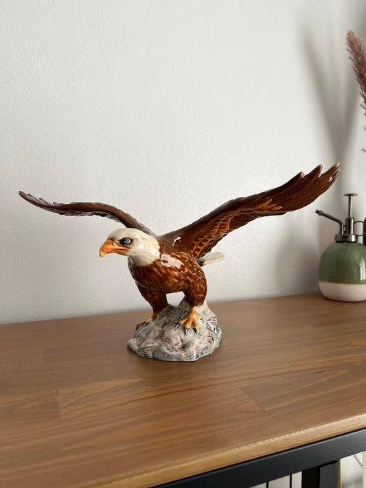 Beswick Bald Eagle 1018 Figure Decorative Ornament - Made in England