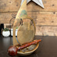 Vintage Brass Sailing Boat Gong Ashtray Desktop Ornament Boho Retro