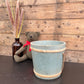 Vintage Wooden Teddy Sailor Bucket Bin Vintage Retro Teddy Bear Bedroom Nursery