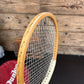 Vintage Retro Dunlop Tennis Racket & Press Sport Memorabilia Décor Display