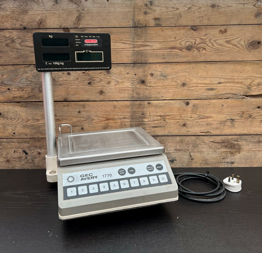 GEC Avery 1770 Industrial Weigh Scales Farm Shop Grocery Market Spares or Repair