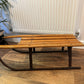 Vintage Wood Sled Original Sledge Antique Toboggan Snow Display Prop Farmhouse Chalet Décor