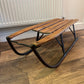Vintage Wood Sled Original Sledge Antique Toboggan Snow Display Prop Farmhouse Chalet Décor