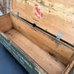 Vintage Wooden Ammo Box Rustic Storage Chest Industrial Trunk Home Coffee Table