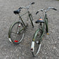 2x Vintage Raleigh Ladies & Gents Bicycle Sports Superbe PAIR Retail Shop Decor Bike Display