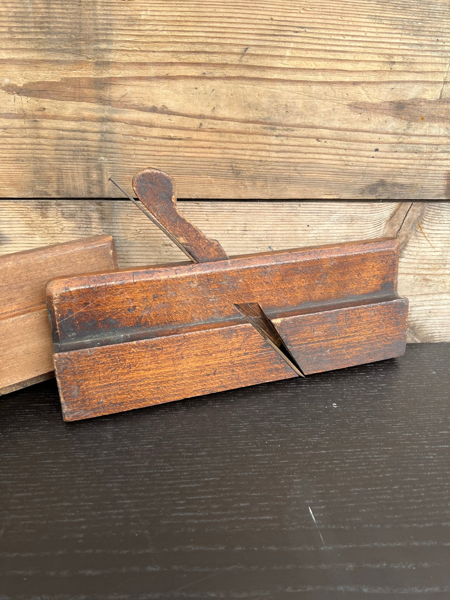 3x Vintage Wood Hand Plane Job Lot Toga Spokeshave & Moulding Planes