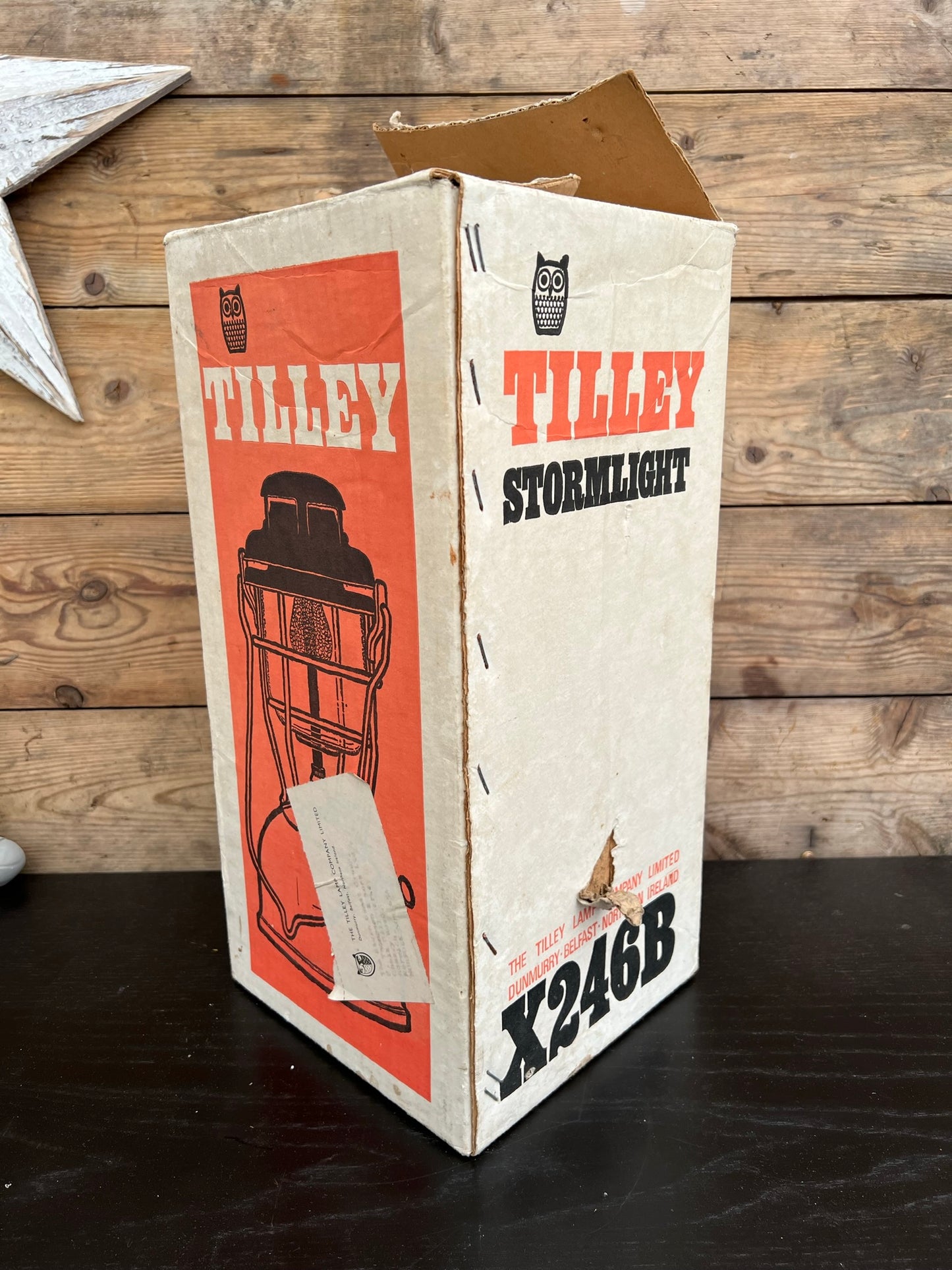 Vintage Tilley Tilly Paraffin Lamp X246B In Original Box With Spares