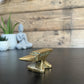 Small Solid Brass Anvil Stamped WORKINGTON Blacksmith Desk Paperweight Decor