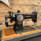 Vintage 1950's Jones Sewing Machine D53A Hand Crank With Hard Case