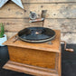 Vintage Alba Wind Up Gramophone Record Player - No Horn Rustic Décor Display Prop
