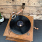 Vintage Alba Wind Up Gramophone Record Player - No Horn Rustic Décor Display Prop