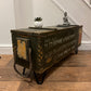 Vintage Wooden Ammo Box Side Table 1983 Rustic Storage Chest Industrial Trunk Home Coffee Table