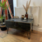 Vintage Industrial Carpenters Tool Chest Storage Coffee Table Reclaimed Rustic