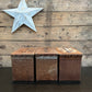 3x Metal Army Ammo Box Tin Job Lot Rustic SOLID Shop Display Geocache Stash Tool Box
